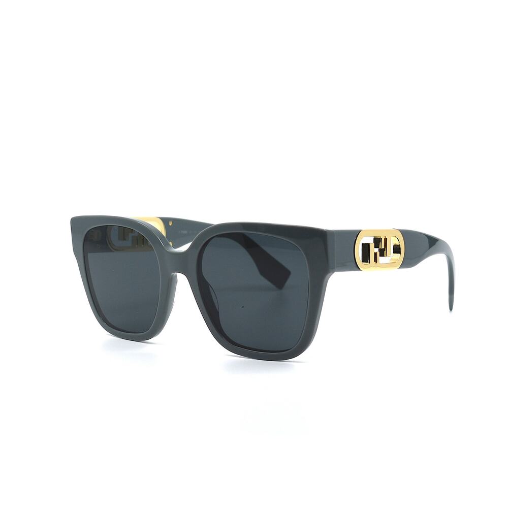 NEW! FENDI FE40063I 20A GREY AUTHENTIC SUNGLASSES - Picture 2 of 11